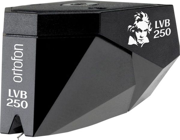 2M Black LVB 250 - Cellule phono stéréo à diamant Nu haut de gamme 250e anniversaire du compositeur Ludwig Van Beethoven à aimant mobile (MM)