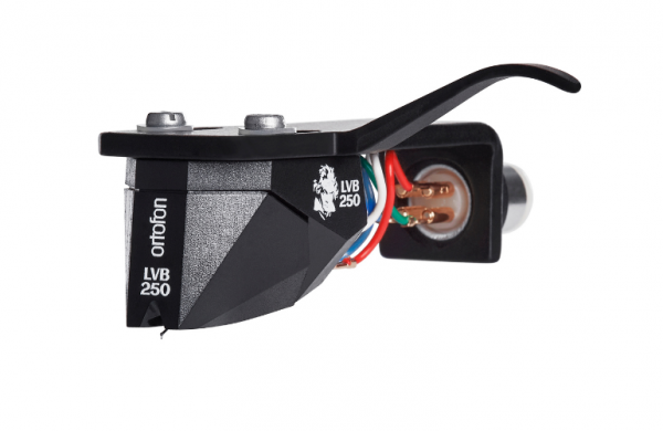 2M Black LVB 250 PRÉ-MONTÉ SUR PORTE-CELLULE SH-4 - Cellule phono stéréo à diamant Nu haut de gamme 250e anniversaire du compositeur Ludwig Van Beethoven à aimant mobile (MM)