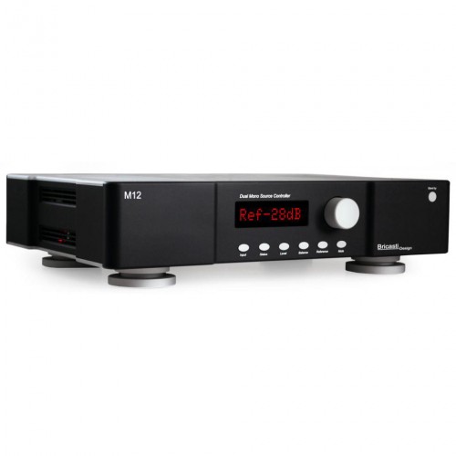 M-12 - Convertisseur de référence et préamplificateur avec entrées analogiques ET LECTEUR DE MUSIQUE EN RÉSEAU ROON