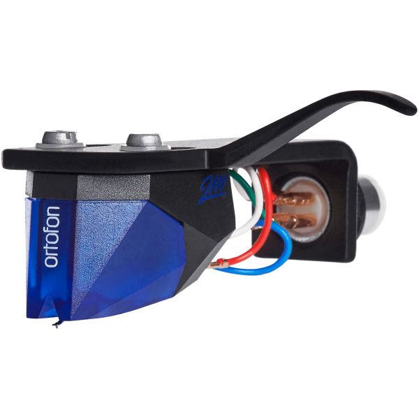 2M BLUE Zellenhalter auf SH-4 Arm - Elliptische Stereo-Phonozelle mit Moving-Magnet (MM)